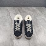 Golden Goose Deluxe Brand Super-Star Blue Velvet Wool