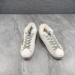 Golden Goose Deluxe Brand Super-Star Venus Silver Tail Wool