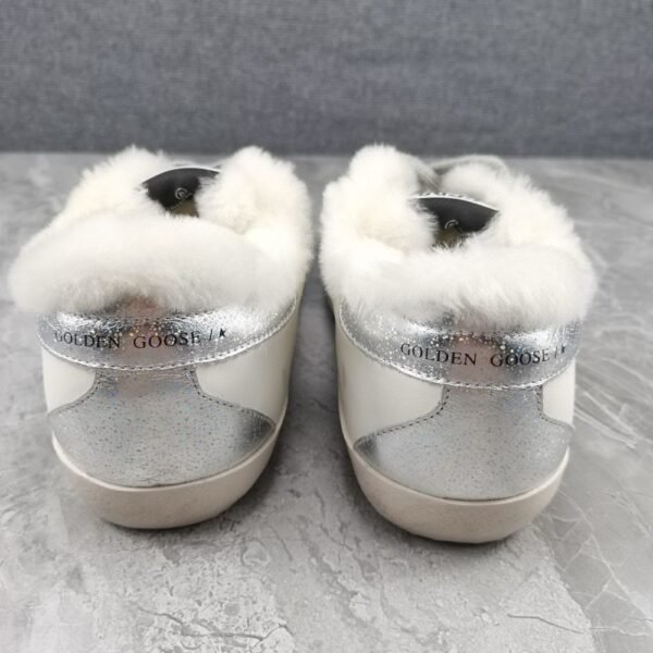 Golden Goose Deluxe Brand Super-Star Venus Silver Tail Wool