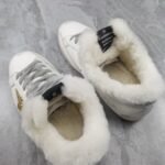 Golden Goose Deluxe Brand Super-Star Venus Silver Tail Wool