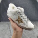 Golden Goose Deluxe Brand Super-Star Venus Silver Tail Wool