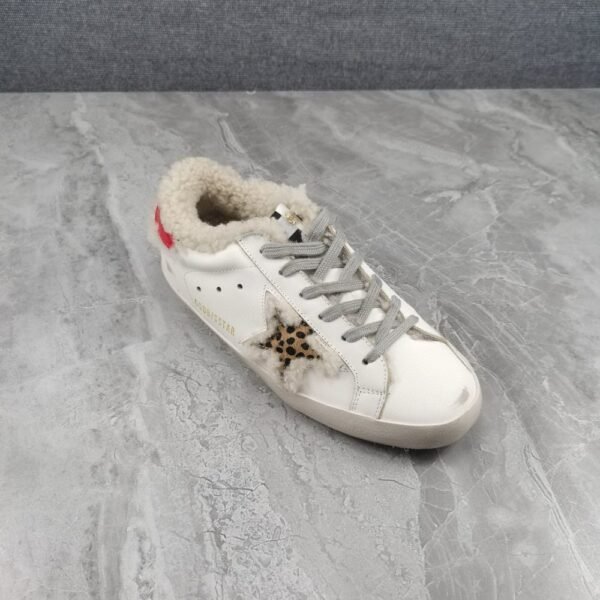 Golden Goose Deluxe Brand Super-Star Horsehair Star Red Tail Wool