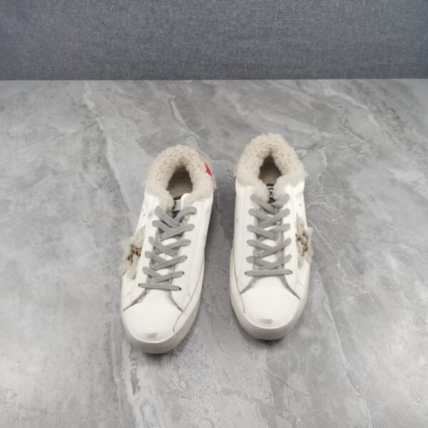 Golden Goose Deluxe Brand Super-Star Horsehair Star Red Tail Wool