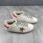 Golden Goose Deluxe Brand Super-Star Horsehair Star Red Tail Wool
