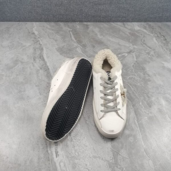 Golden Goose Deluxe Brand Super-Star Horsehair Star Red Tail Wool
