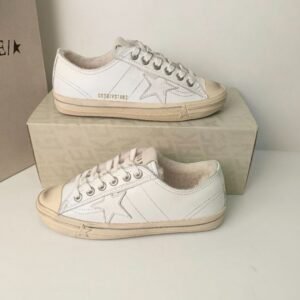 Golden Goose Deluxe Brand Vs-STAR White leather Wool