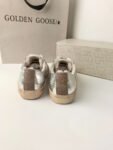Golden Goose Deluxe Brand Vs-STAR Silver Leather Brown Star Wool