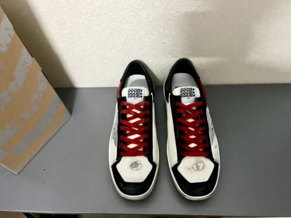 Golden Goose STARDAN Black Star Black Tail Red