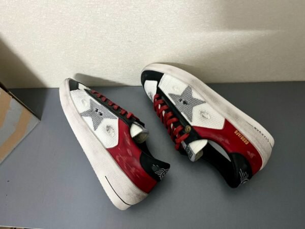 Golden Goose STARDAN Black Star Black Tail Red
