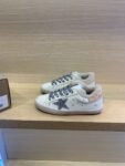 Golden Goose Deluxe Brand Super-Star Silver Star Almond Tail Wool Shoes