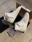 Golden Goose Deluxe Brand Francy-STAR Flash Star White Leather