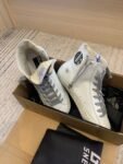 Golden Goose Deluxe Brand Francy-STAR Flash Star White Leather