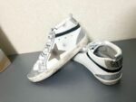 Golden Goose Deluxe Brand Mid-STAR Silver-tailed Brown Star