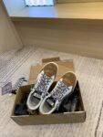 Golden Goose Deluxe Brand Mid-STAR Silver Star Brown Tail