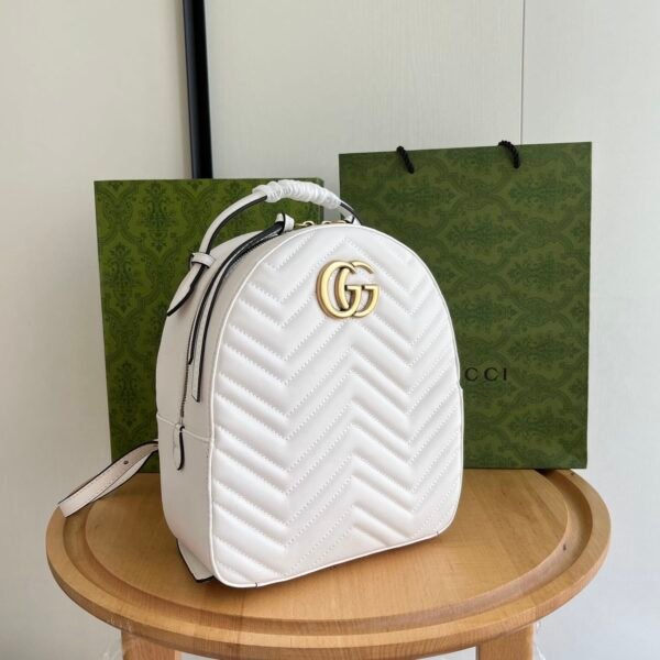 Gucci bag GG marmont 476671 White