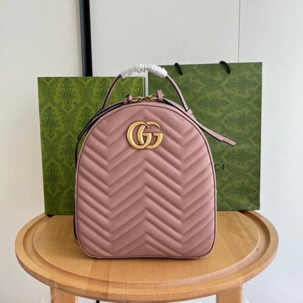 Gucci bag GG marmont 476671 Pink