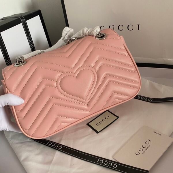 Gucci bag GG marmont 443497 Pink