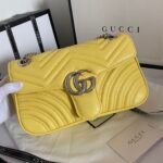 Gucci bag GG marmont 443497 Yellow