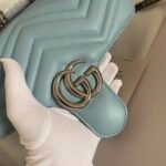 Gucci bag GG marmont 443497 Sky Blue