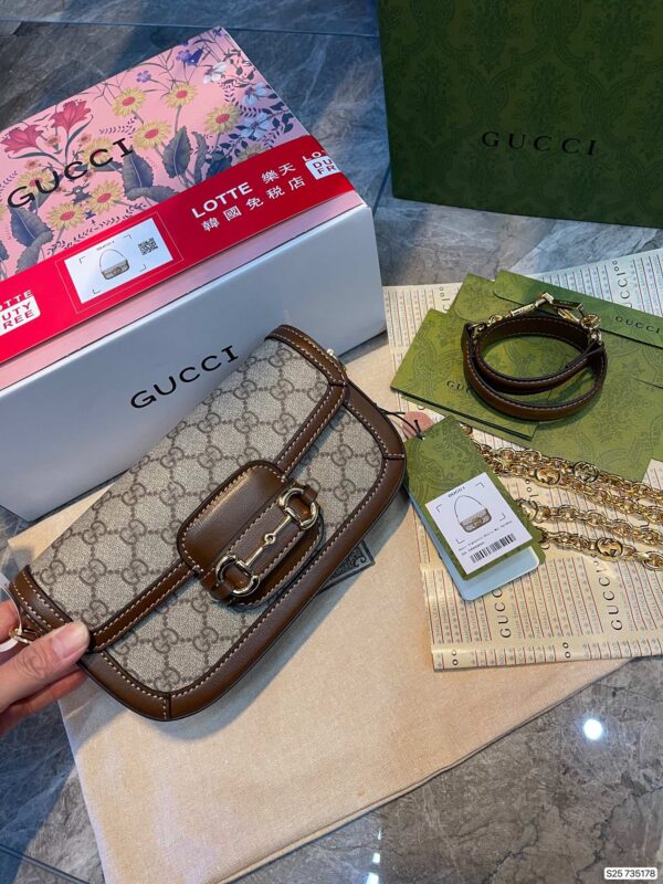 Gucci bag Women's Horsebit 1955 Shoulder Bag  735178