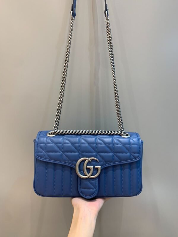 Gucci bag GG Marmont Bag 443497  Blue