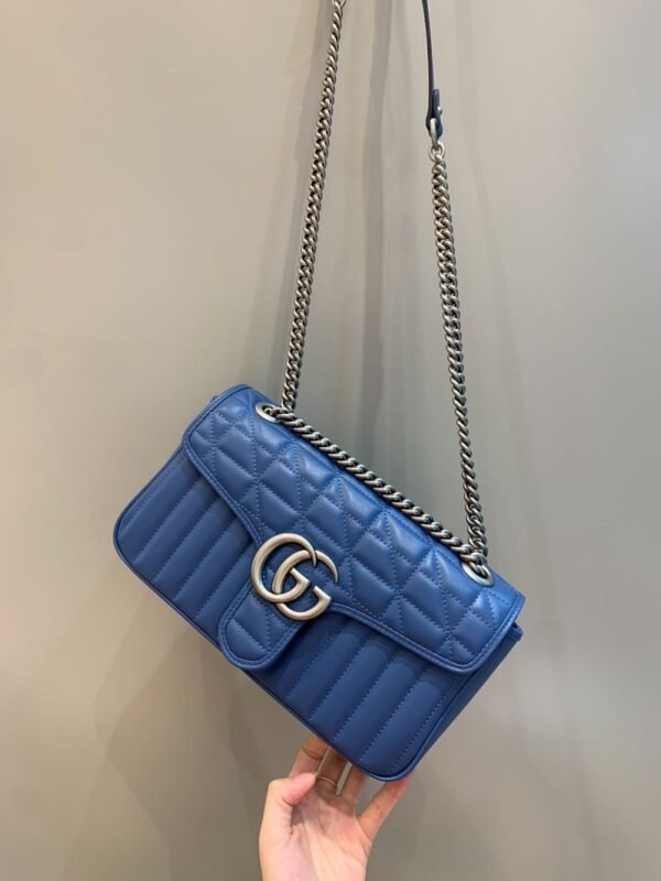 Gucci bag GG Marmont Bag 443497  Blue