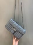 Gucci bag GG Marmont Bag 443497 Grey