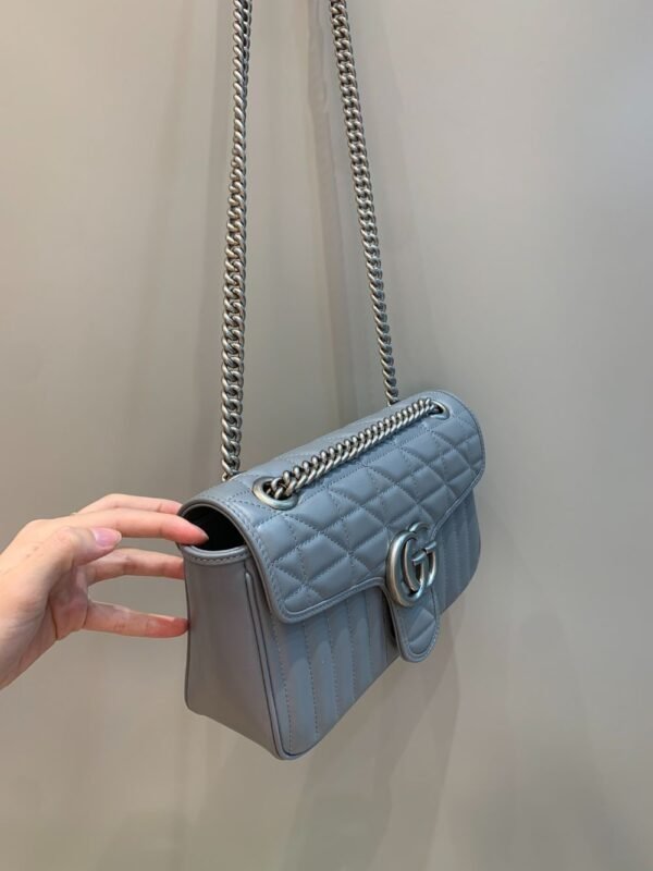 Gucci bag GG Marmont Bag 443497 Grey