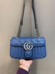 Gucci bag GG Marmont Bag 446744 Blue