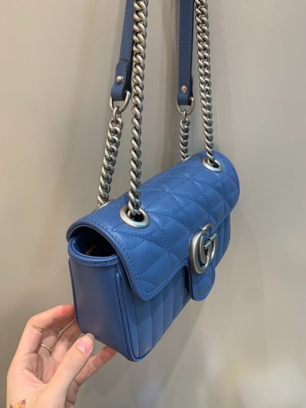 Gucci bag GG Marmont Bag 446744 Blue