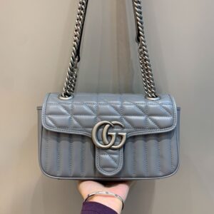 Gucci bag GG Marmont Bag 446744 Grey