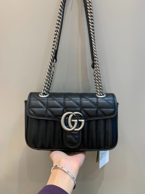 Gucci bag GG Marmont Bag 446744 Black