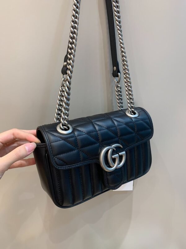 Gucci bag GG Marmont Bag 446744 Black