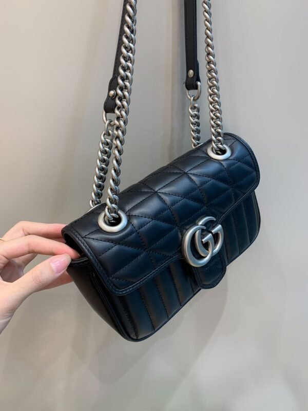 Gucci bag GG Marmont Bag 446744 Black