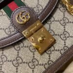 Gucci bag GG Supreme Ophidia mini shoulder bag 696180 Brown