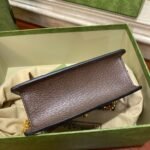 Gucci bag GG Supreme Ophidia mini shoulder bag 696180 Brown