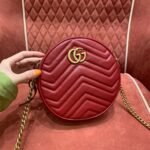 Gucci bag GG Marmont 550154 Red