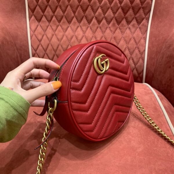 Gucci bag GG Marmont 550154 Red