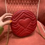 Gucci bag GG Marmont 550154 Red