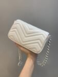 Gucci bag GG Marmont 699757 White