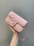 Gucci bag GG Marmont 699757 Pink