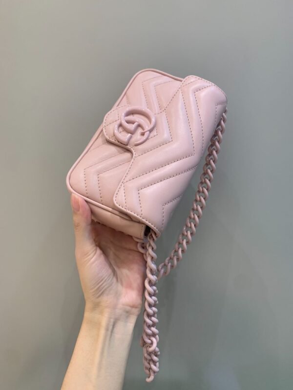 Gucci bag GG Marmont 699757 Pink