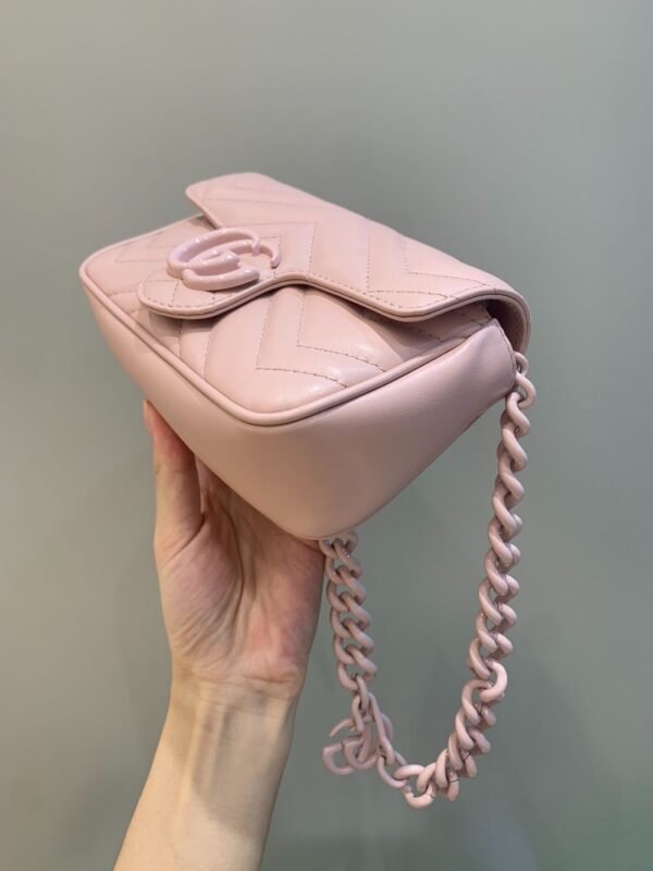 Gucci bag GG Marmont 699757 Pink