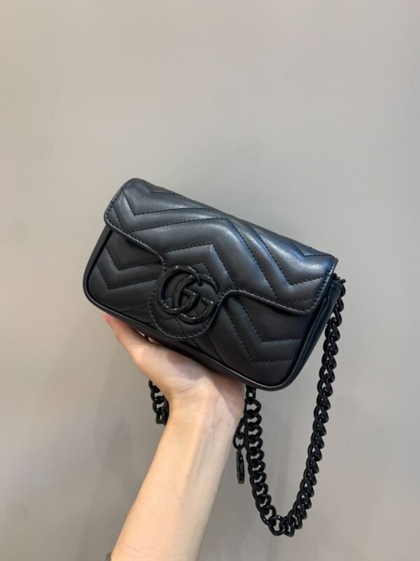 Gucci bag GG Marmont 699757 Black