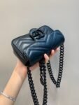 Gucci bag GG Marmont 699757 Black