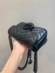 Gucci bag GG Marmont 699757 Black