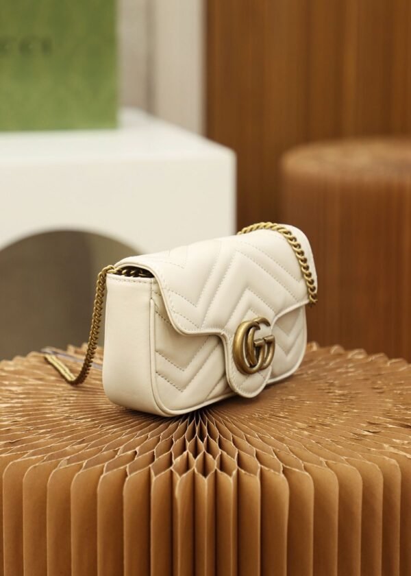 Gucci bag GG Marmont Bag 476433 White