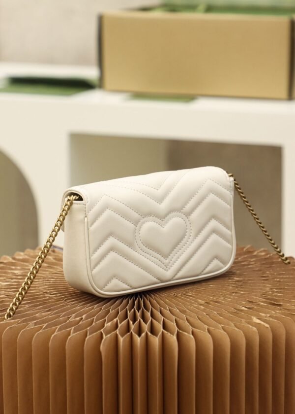 Gucci bag GG Marmont Bag 476433 White