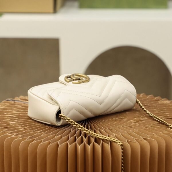 Gucci bag GG Marmont Bag 476433 White