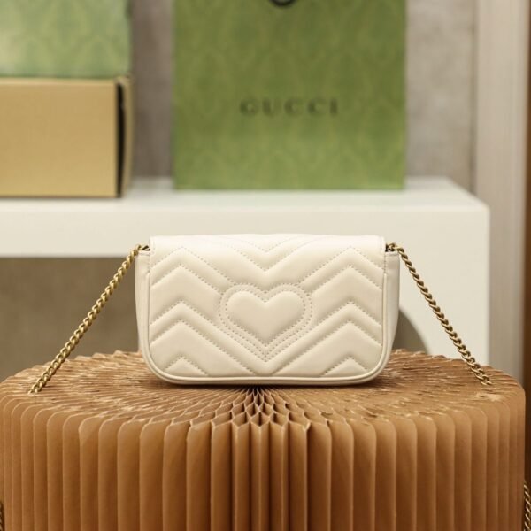 Gucci bag GG Marmont Bag 476433 White